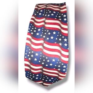 Patriotic Stars and Stripes Tie